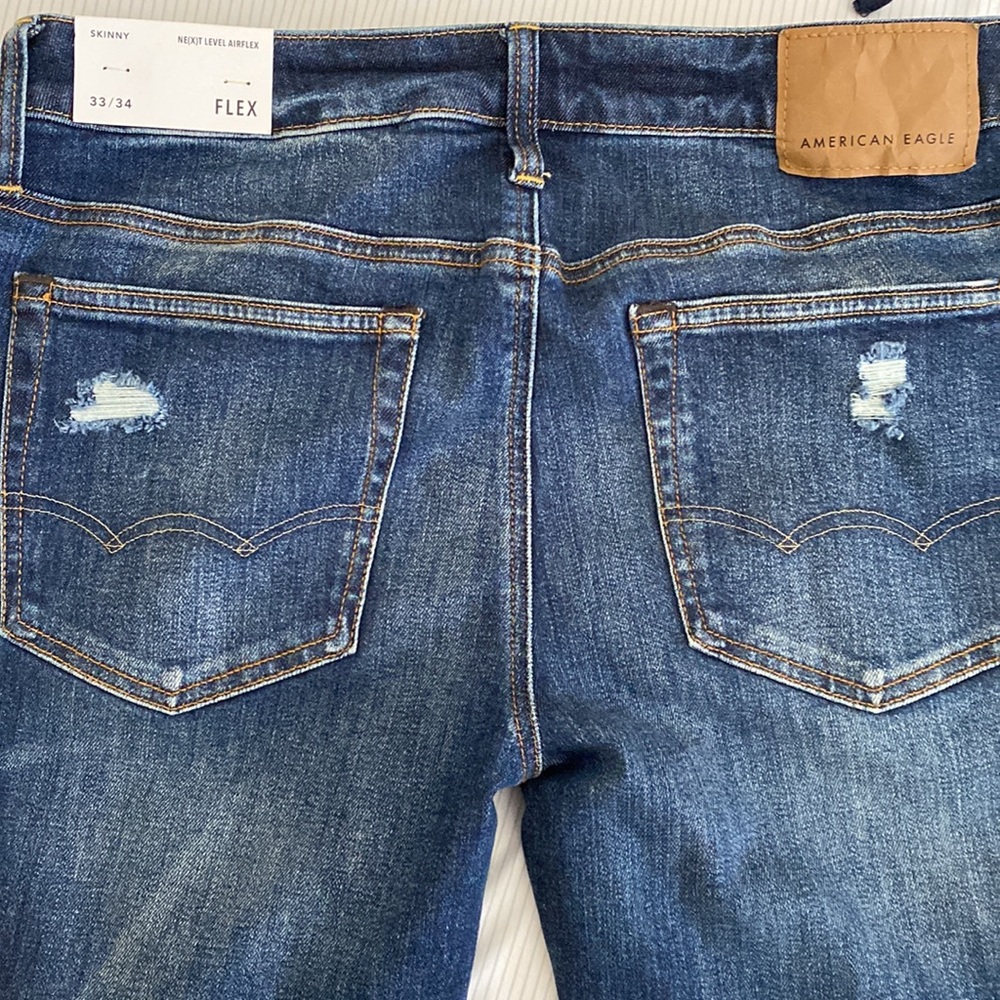Brand new American eagle skinny jeans 33/34 - Picture 4 of 6